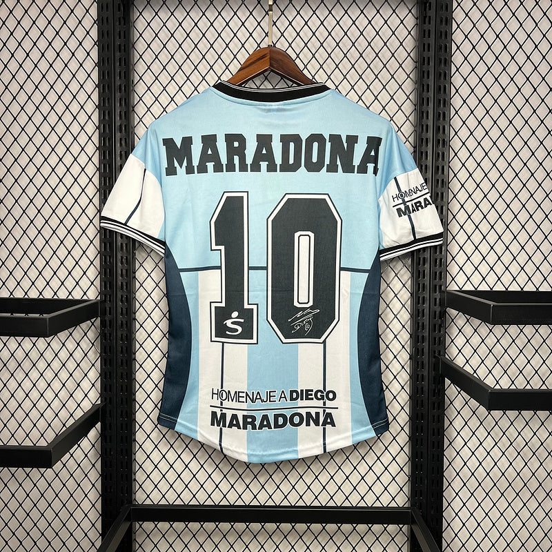 Camisa Argentina Homenagem a Maradona 10 torcedor