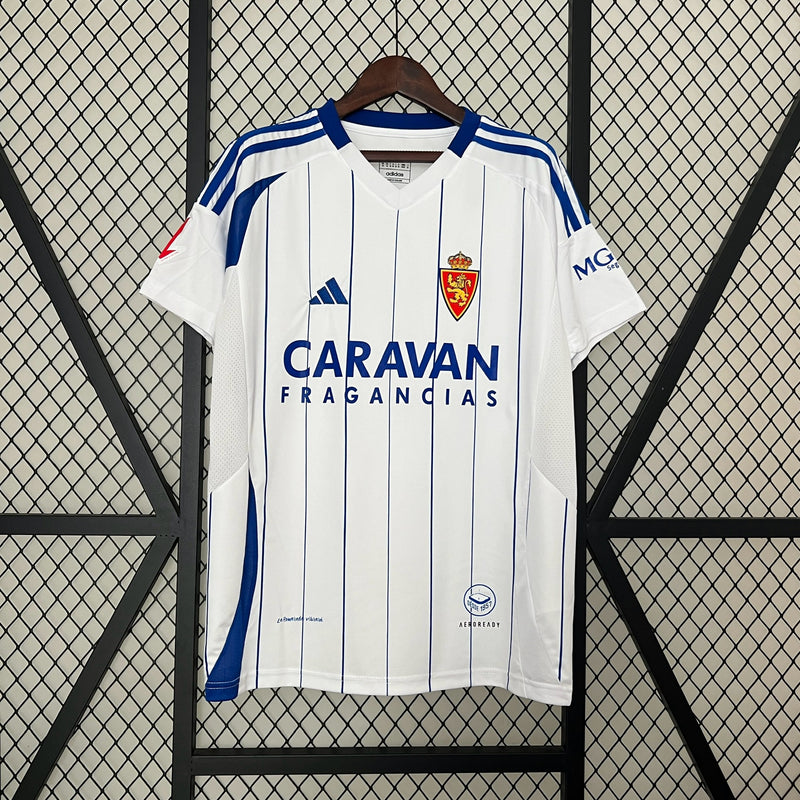 Camisa I Real Zaragoza 24/25 - Adidas - Versão torcedor