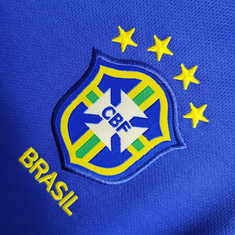 Camisa Seleção Brasileira Retrô 2002 - Away