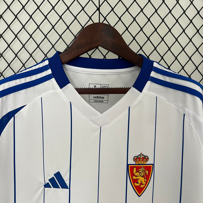 Camisa I Real Zaragoza 24/25 - Adidas - Versão torcedor