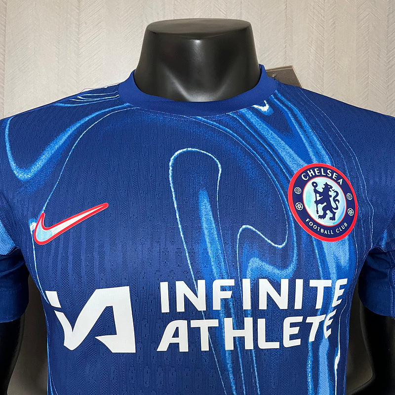 Camisa I Chelsea versão jogador 2024/25