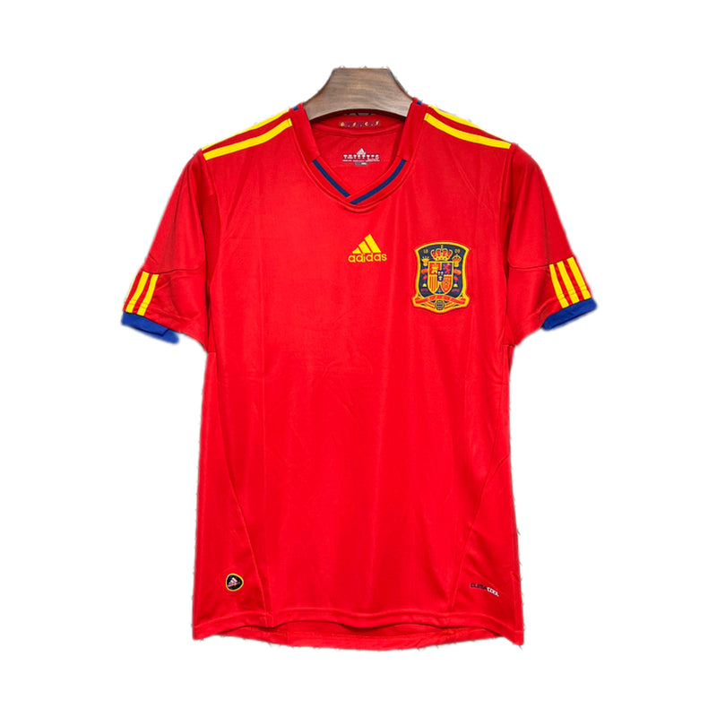 CAMISA ESPANHA COPA 2010 VERSÃO TORCEDOR RETRÔ