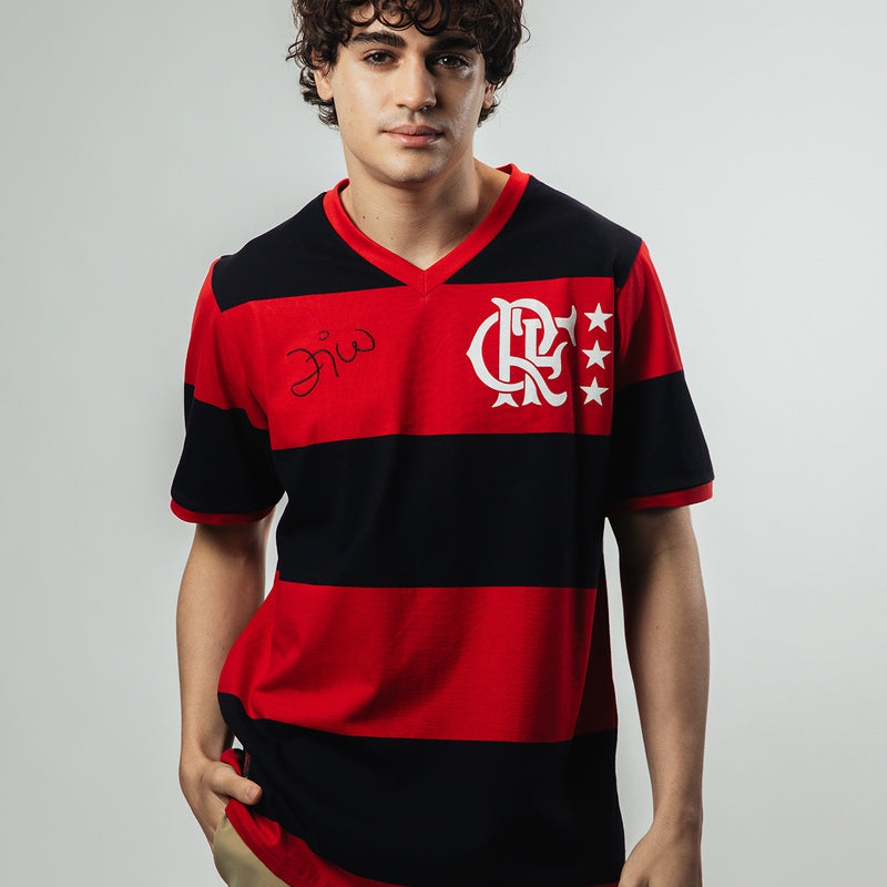 Camisa Retrô ZICO 10 Libertadores 1981 - Home