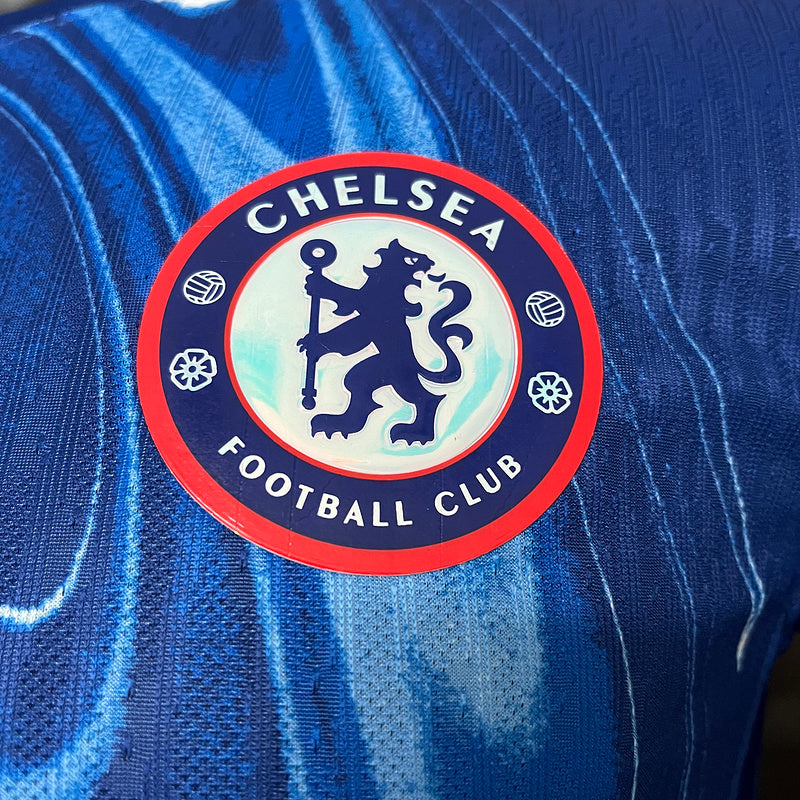 Camisa I Chelsea versão jogador 2024/25