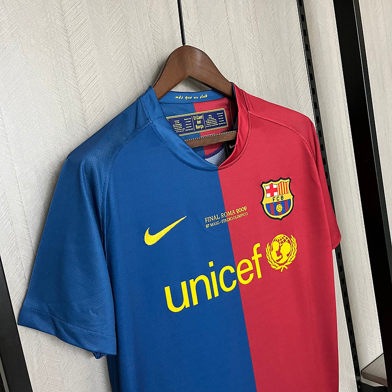 Camisa 1 Barcelona Retrô 2008/09 Final Champions