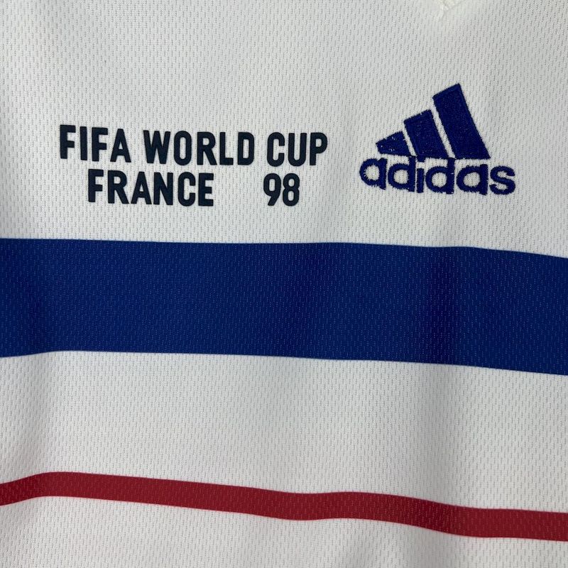 Camisa 2 França retrô Copa 1998