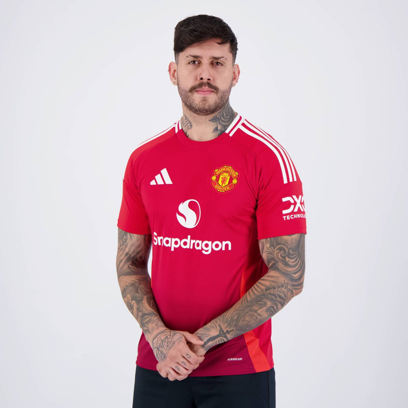 Camisa I Manchester United versão torcedor 24/25