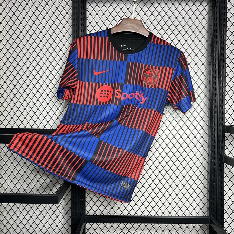 Camisa pré-jogo Barcelona 24/25