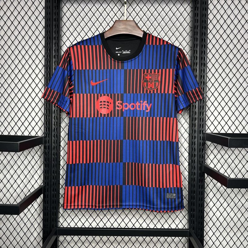 Camisa pré-jogo Barcelona 24/25