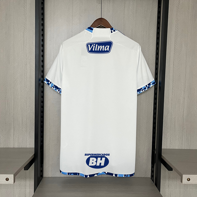 Camisa 2 Cruzeiro temporada 2024 com patrocinadores