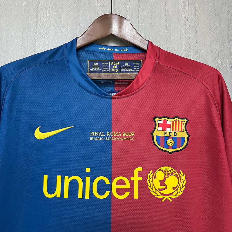 Camisa 1 Barcelona Retrô 2008/09 Final Champions