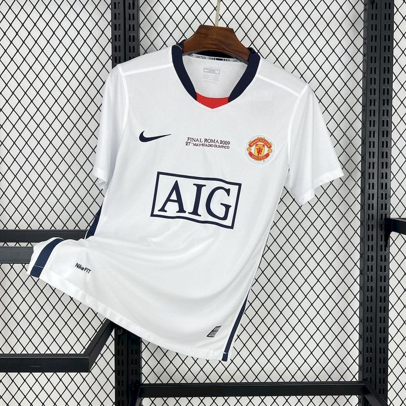 Camisa 2 Manchester United retrô 2008/09