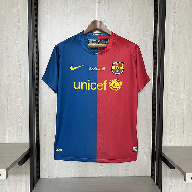 Camisa 1 Barcelona Retrô 2008/09 Final Champions